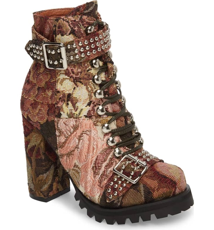 Jeffrey campbell deals block heel bootie