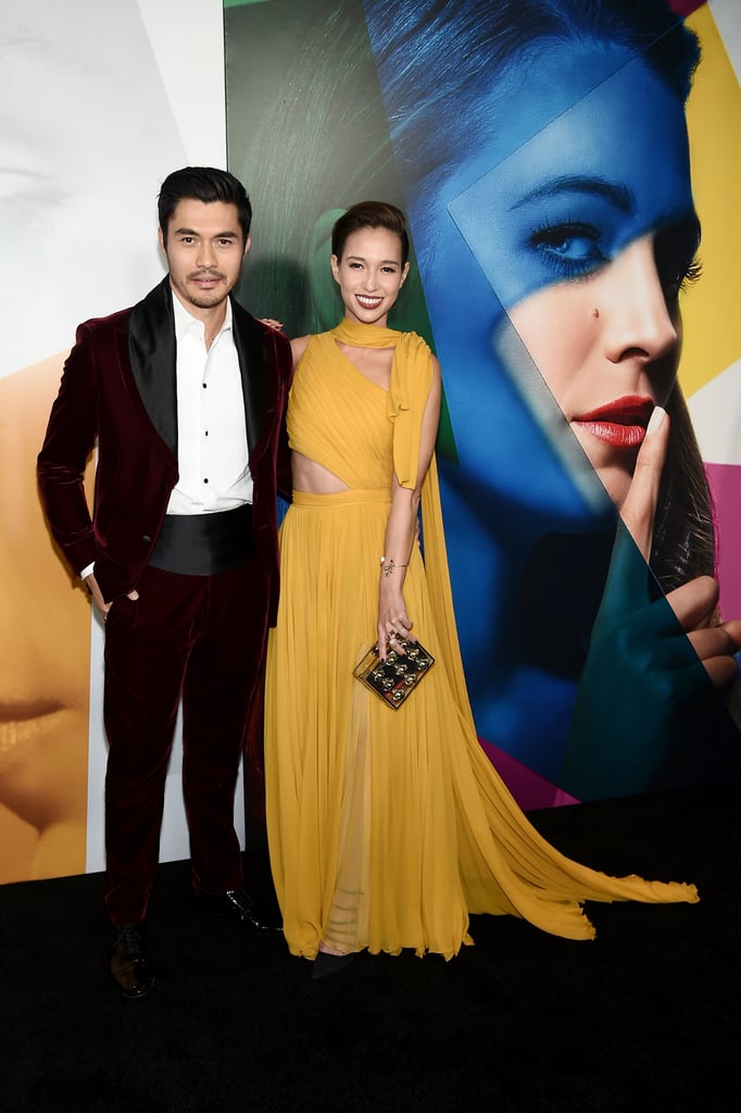 Henry Golding and His Wife Liv Lo at A Simple Favour Premiere