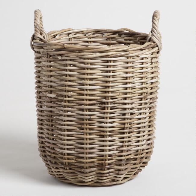 Medium Natural Kubu Celeste Tote Basket