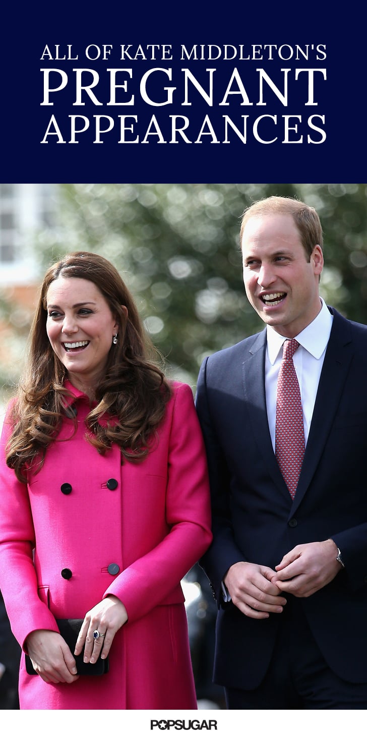 Kate Middleton's Appearances During Second Pregnancy