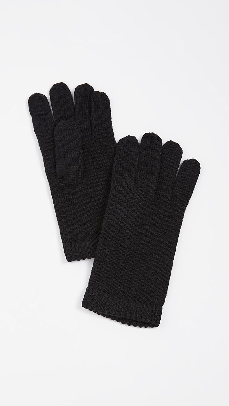 Carolina Amato Classic Short Knit Gloves