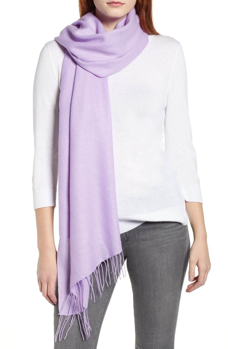 A Staple Travel Accessory: Nordstrom Tissue Weight Wool & Cashmere Scarf