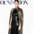 Yes, Mandy Moore Just Wore a Gold Cape to a Party in Paris and Crushed It