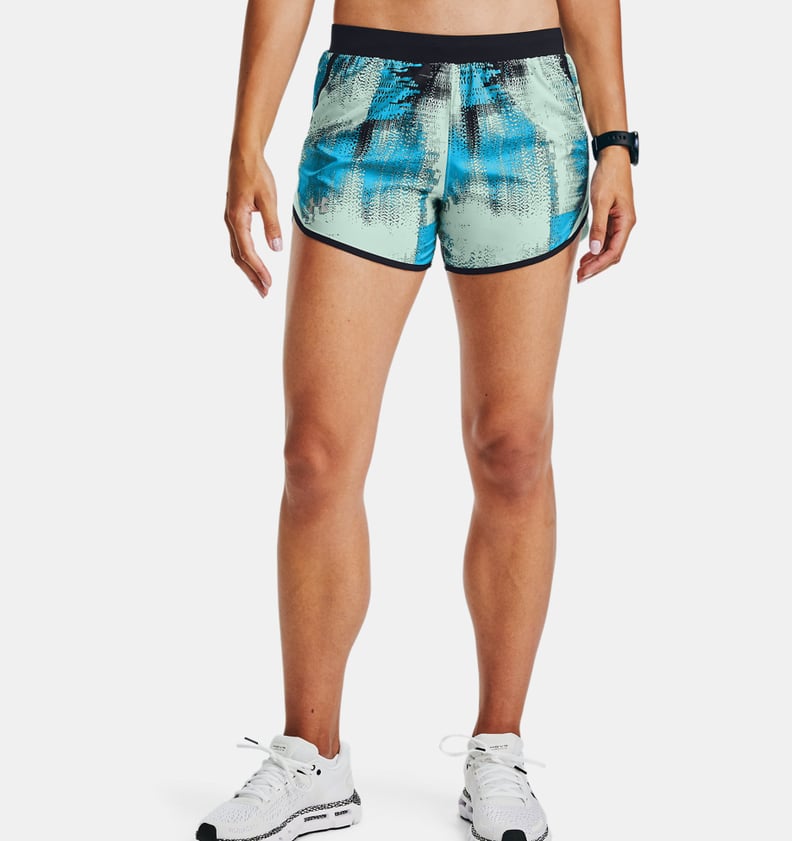 UA Fly-By 2.0 Printed Shorts