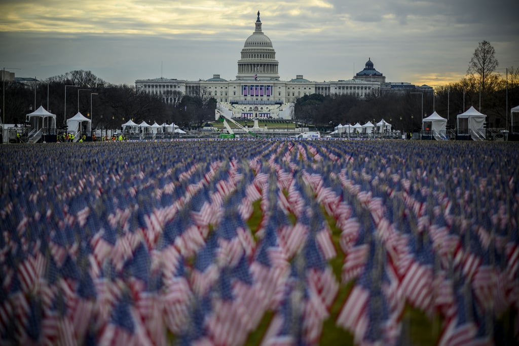 The Meaning of the Field of Flags at the Biden Inauguration