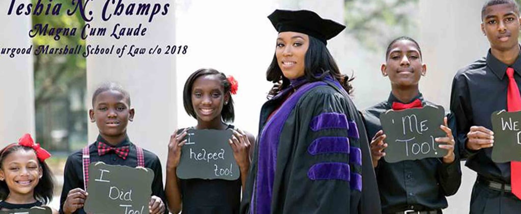 Single Mom Graduates Law School