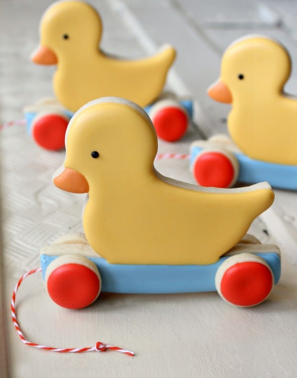 Vintage Duck Toy Cookies