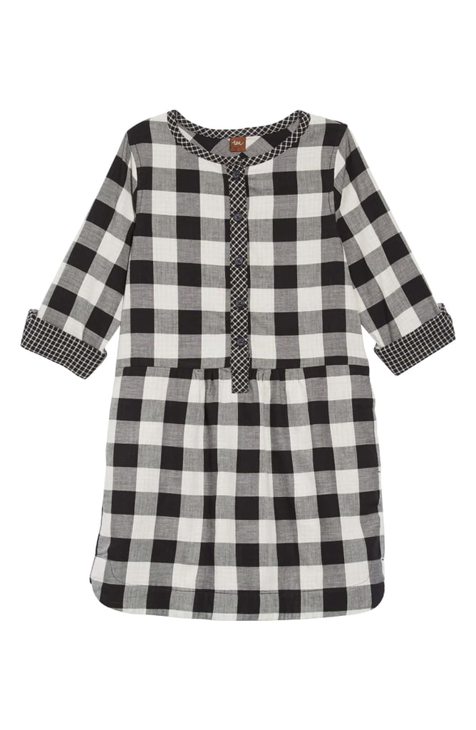 Tea Collection Checkered Plaid Shirtdress