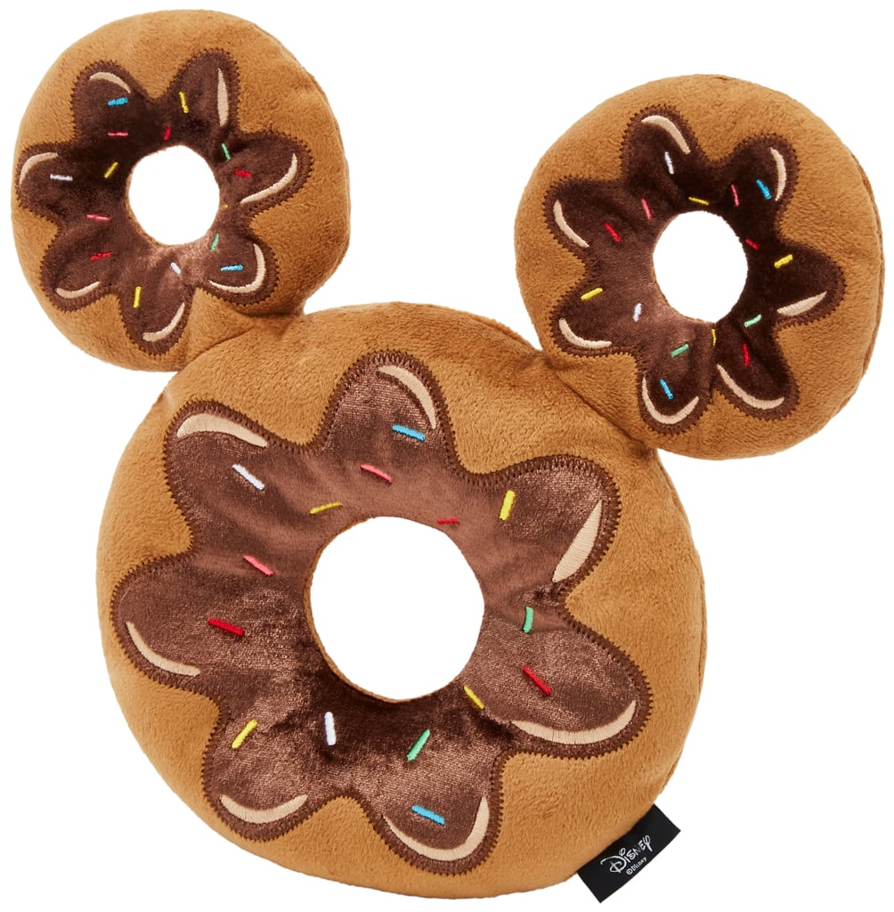 Mickey Mouse Donut Plush Squeaky Dog Toy
