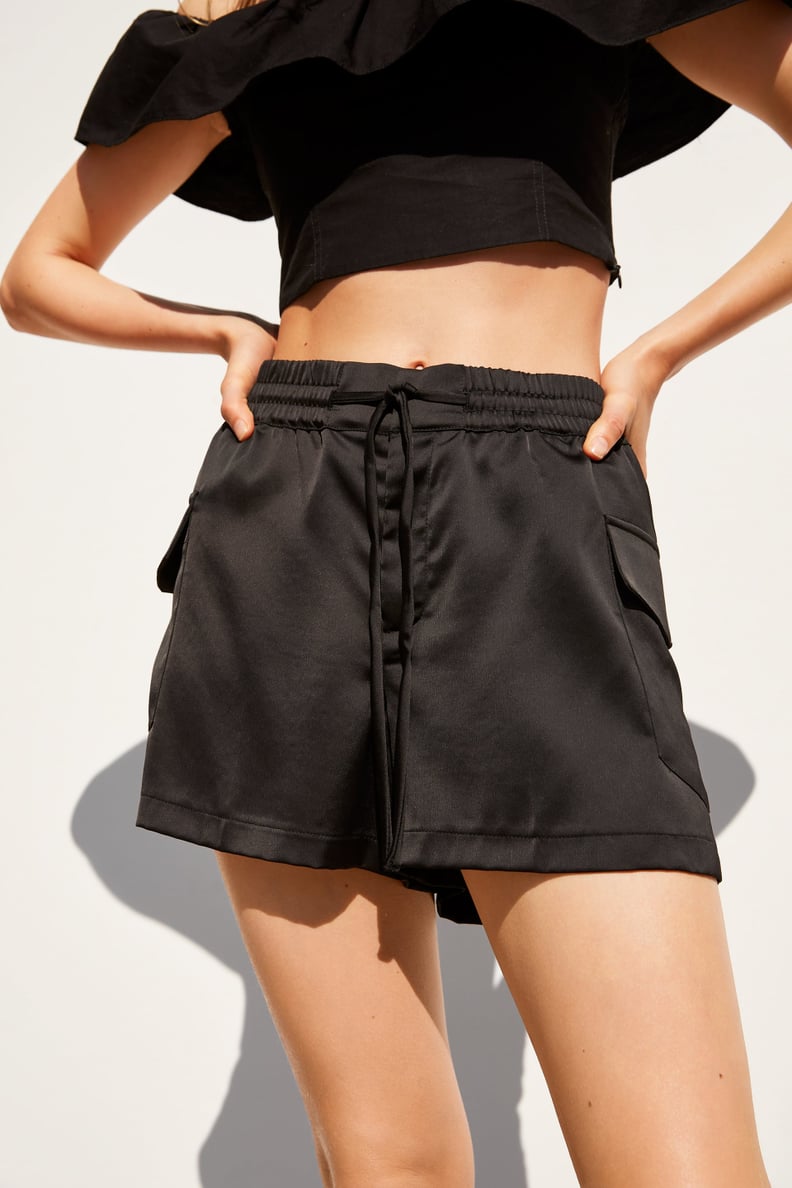 Zara Satin Shorts
