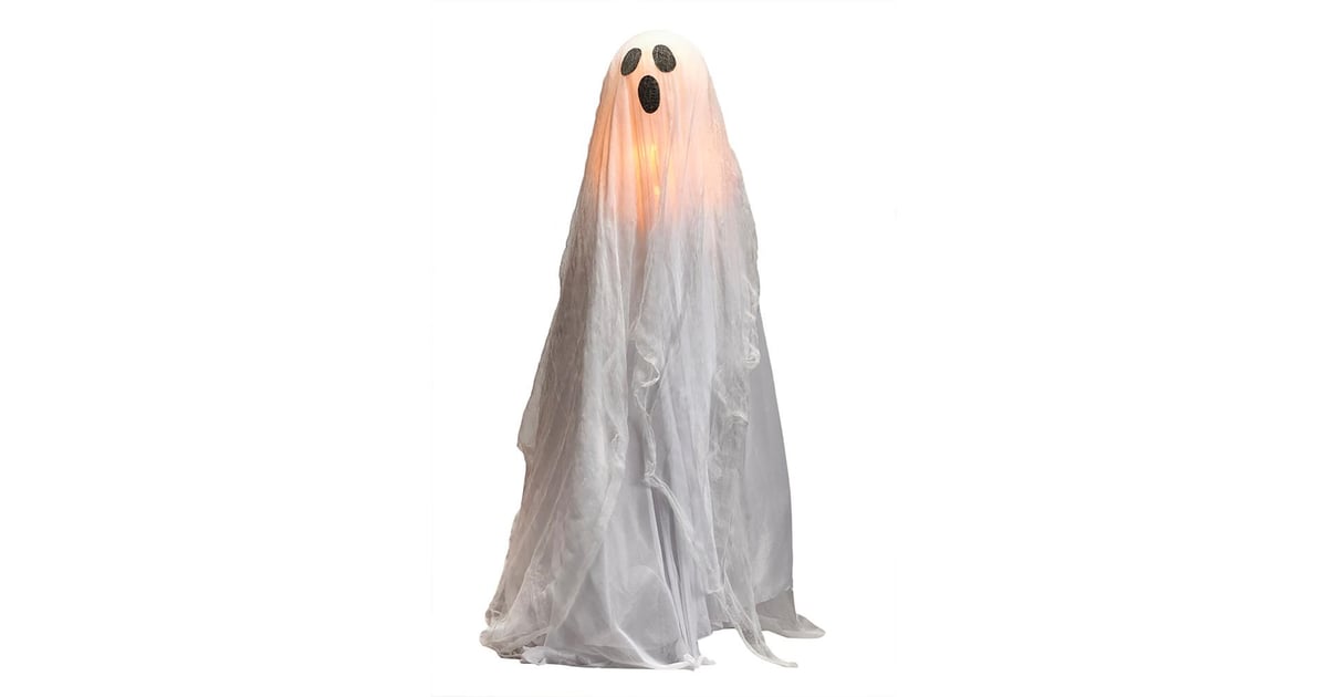 Glowing Ghost on Stake | Home Depot Halloween Decor | 2020 | POPSUGAR ...