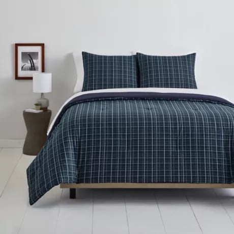Simply Essential Plaid Comforter Set