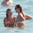 Arrow Costars Katie Cassidy and Emily Bett Rickards Make a Splash in Miami