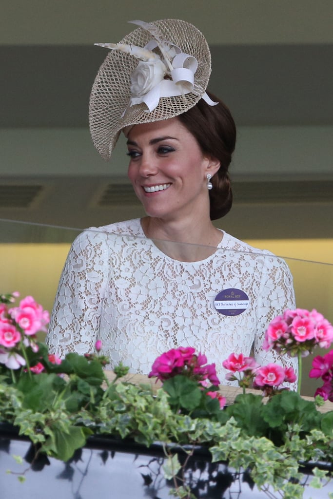 Kate Middleton Dolce and Gabbana Dress at Royal Ascot 2016