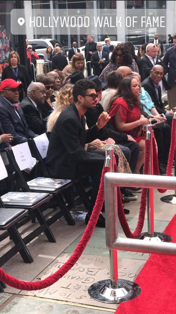 Lionel Richie and His Family at Hand and Footprint Ceremony