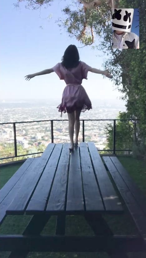 Selena Gomez's Pink Robe in "Wolves" Video