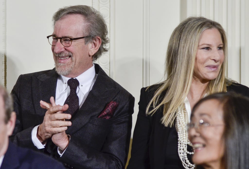 President Obama Awards Steven Spielberg and Barbra Streisand
