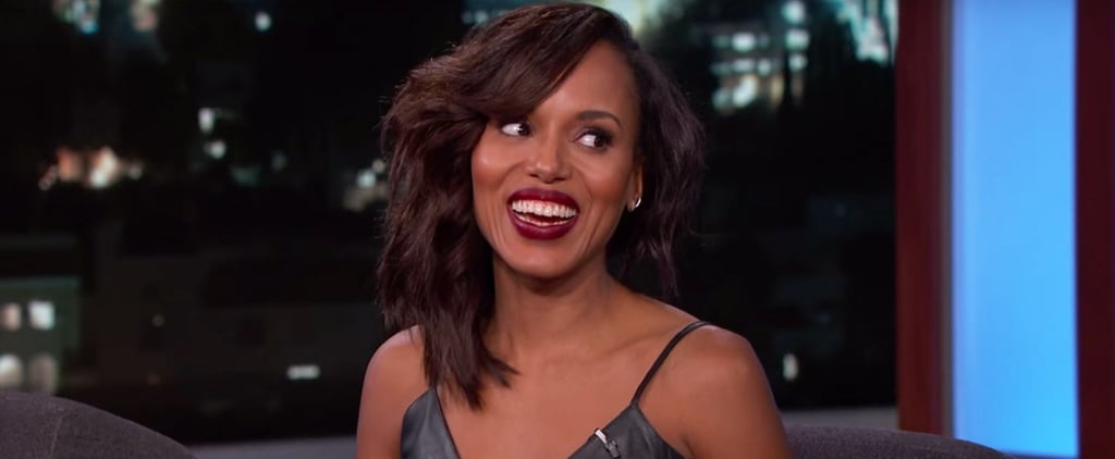 Kerry Washington Interview About Scandal on Jimmy Kimmel
