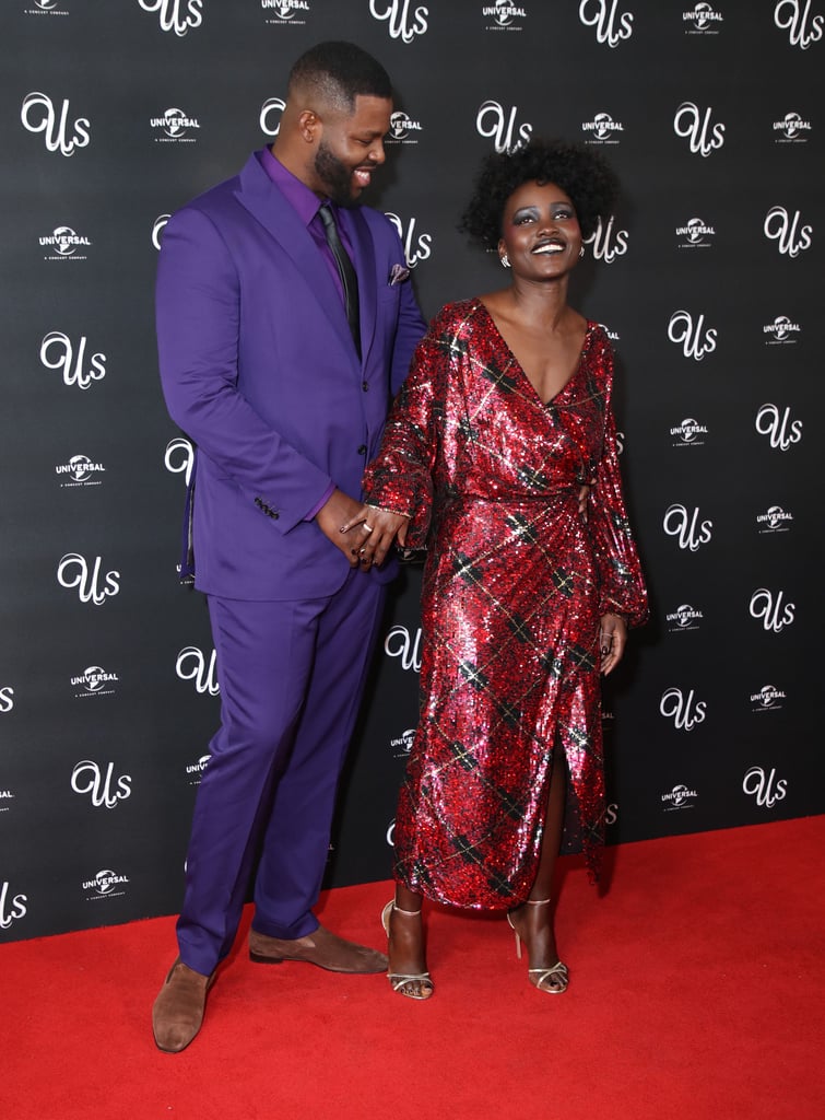 Lupita Nyong'o, Winston Duke at Us Screening in London 2019