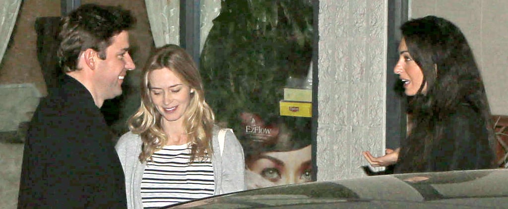 George Clooney on Double Date With Emily Blunt