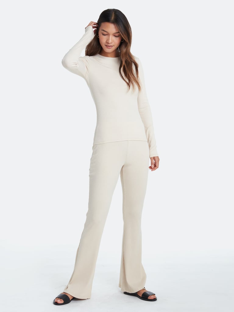 Lett Rhodes Rib Flare Pant