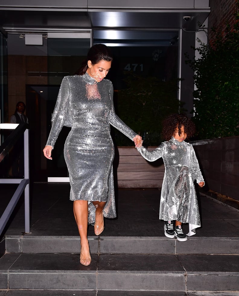 Kim and North Wore This Vetements Look in September 2016