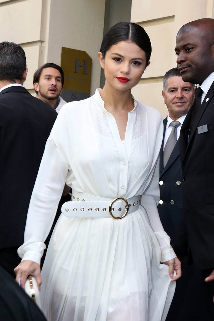 Selena Gomez in Paris September 2015 Pictures