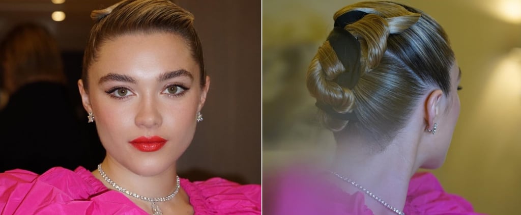 Florence Pugh's Hair and Makeup at the BAFTAs 2020