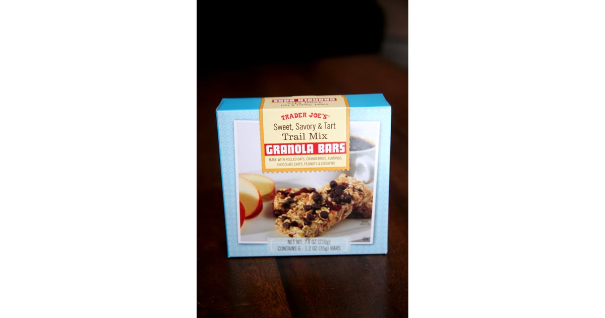 Trail Mix Granola Bars Best Healthy Trader Joe's Snacks POPSUGAR