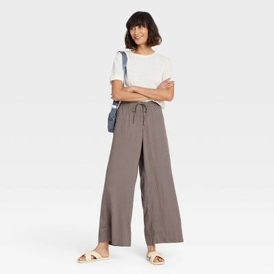 A New Day Women's Mid-Rise Wide Leg Pants, From Brunch to the Beach, These  25 Target Pieces Have Your Summer Plans Covered