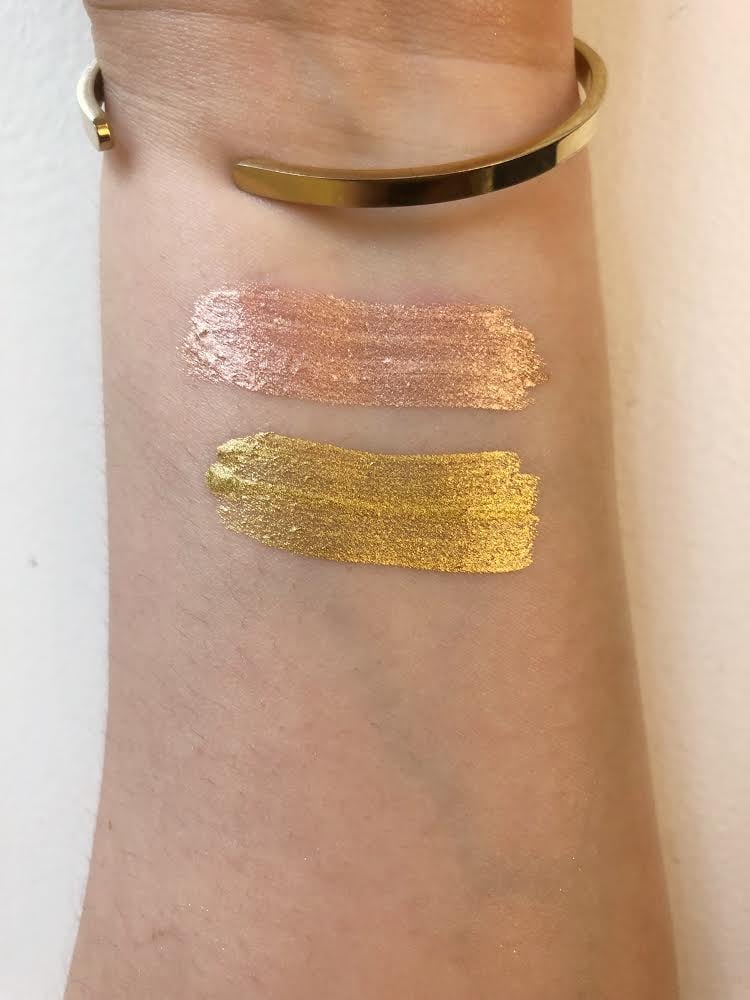 Kathleen Lights x ColourPop Zodiac Collection Supernova Shadow Swatches