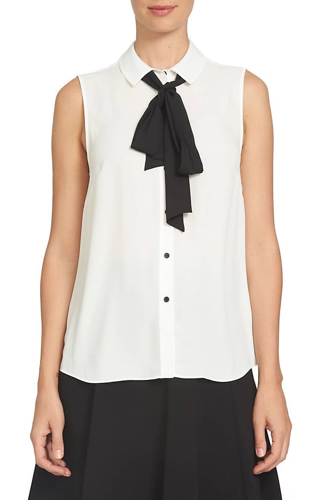 CeCe Bow Tie Blouse