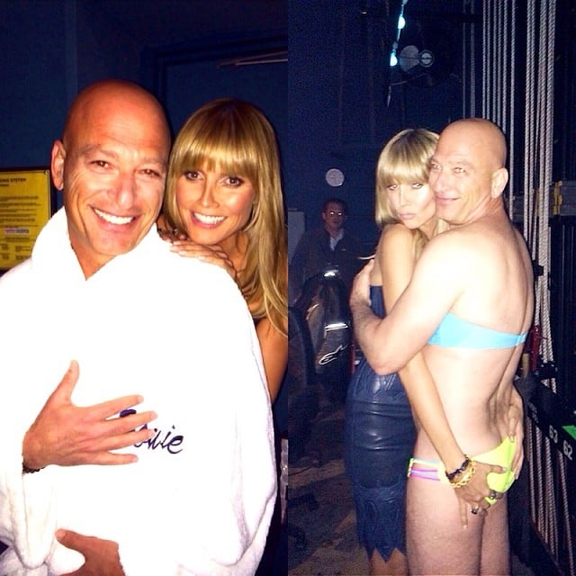 Hiedi Klum posted a rather revealing snap with Howie Mandel.
Source: Instagram user heidiklum