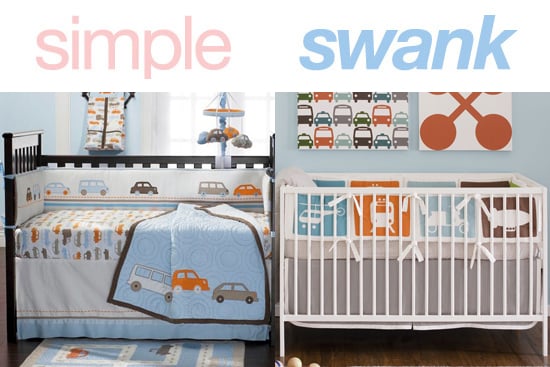 transportation crib bedding