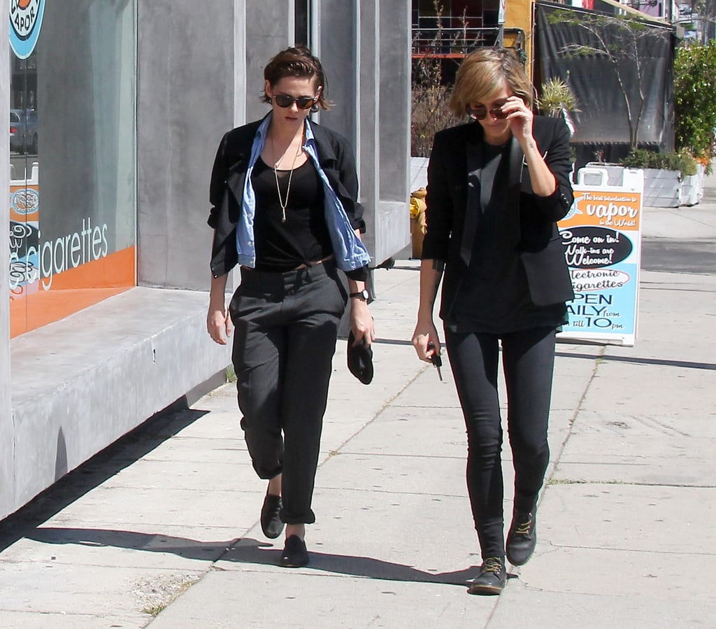 Kristen Stewart and Alicia Cargile in LA March 2015