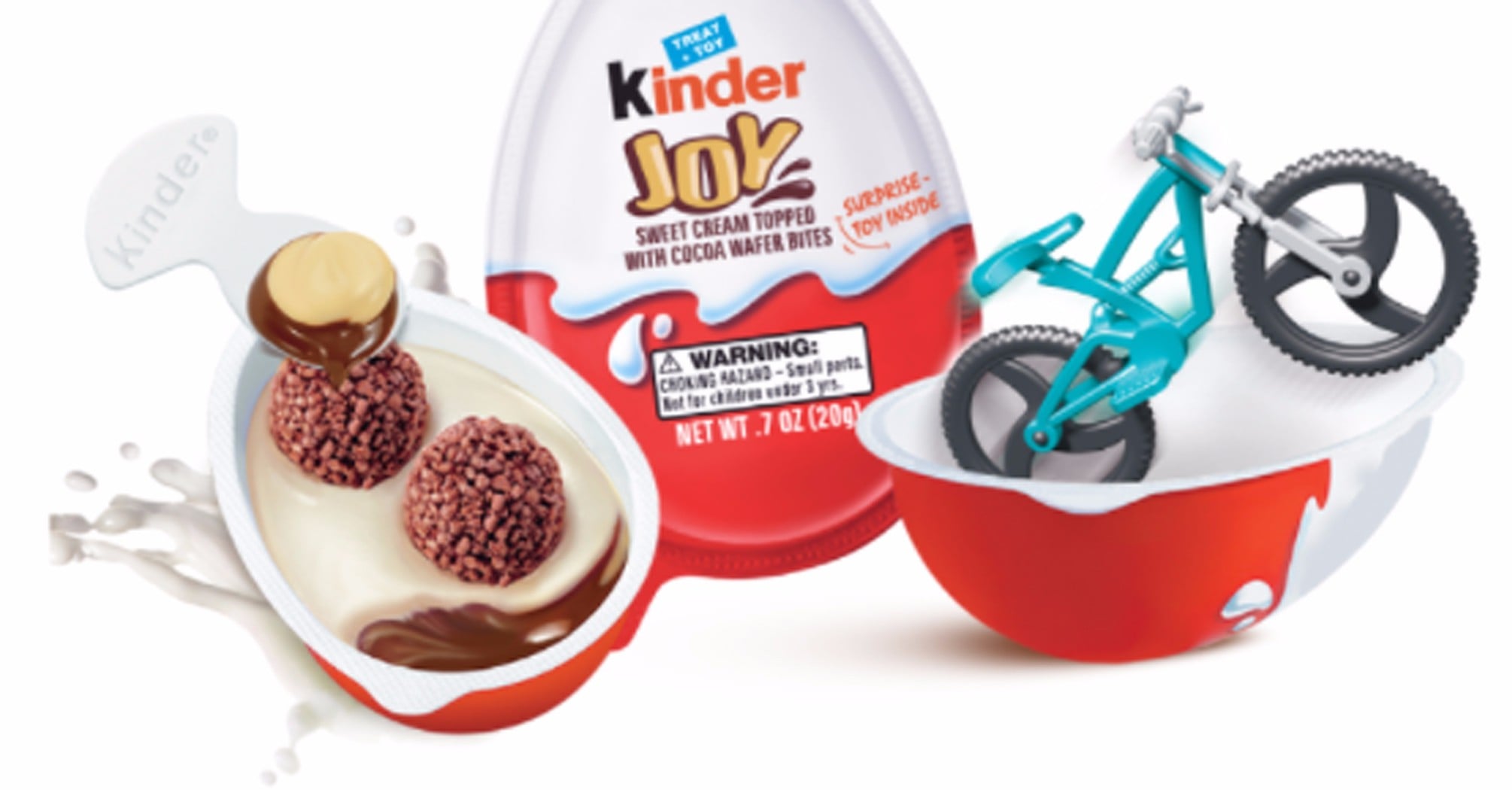 Kinder Joy Treat and geordnete Toy