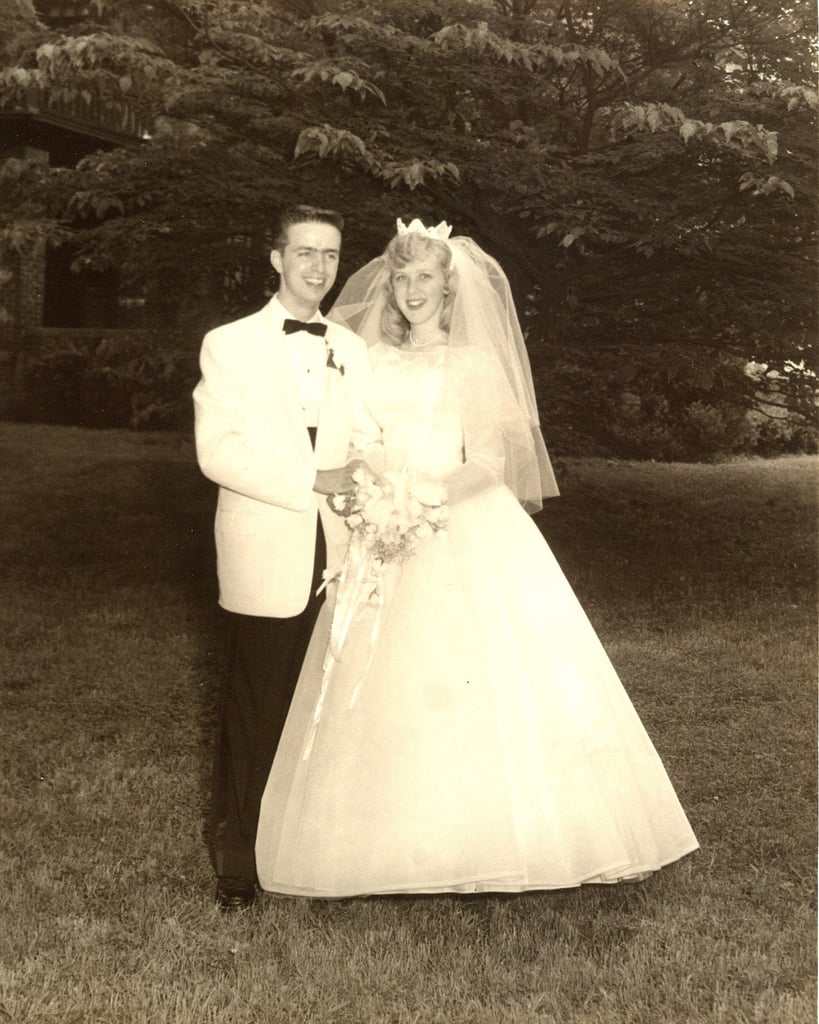 One of George and Virginia's Original Wedding Photos From 1959