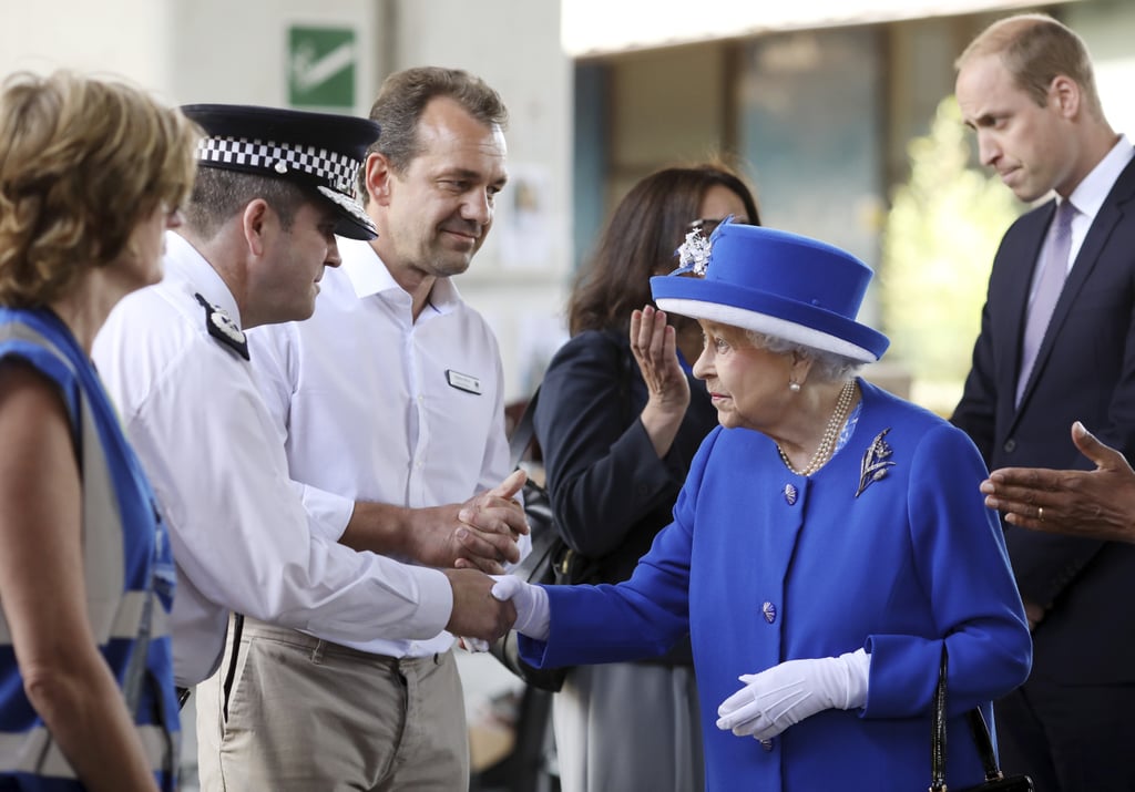 Prince William Queen Elizabeth With Grenfell Tower Victims