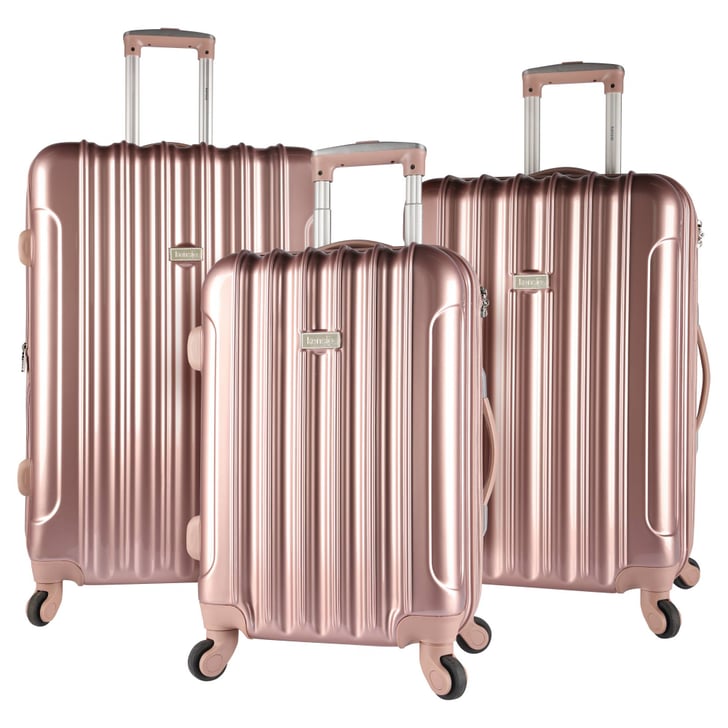 Kensie Expandable Hardside Luggage Set in Rose Gold ($200) | Rose Gold ...