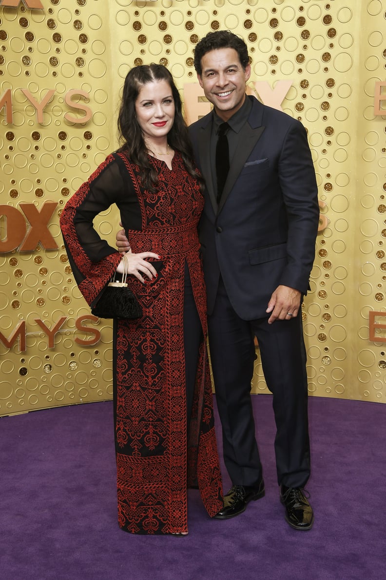 Nicole Huertas and Jon Huertas at the 2019 Emmys