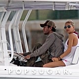 Ben Affleck and Jennifer Lopez were on a boat for her 2002 ...