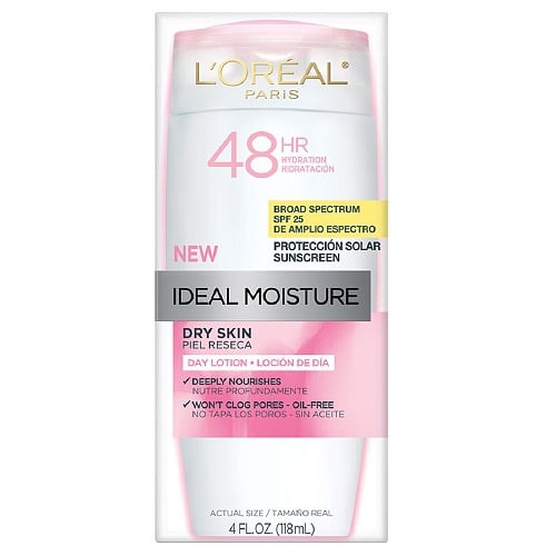 L'Oréal's Ideal Moisture Dry Skin Day Lotion
