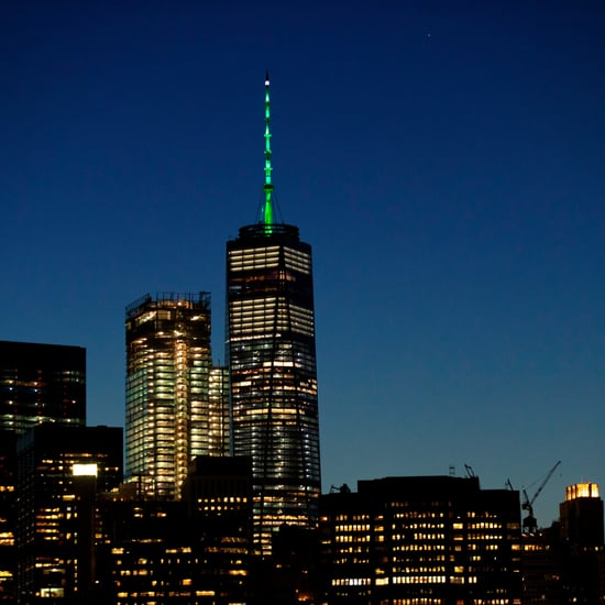 NYC Lights Up Green in Support of Paris Climate Accord