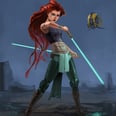 This Star Wars Art Will Make You Wonder Why Disney Princesses Don't Carry Lightsabers
