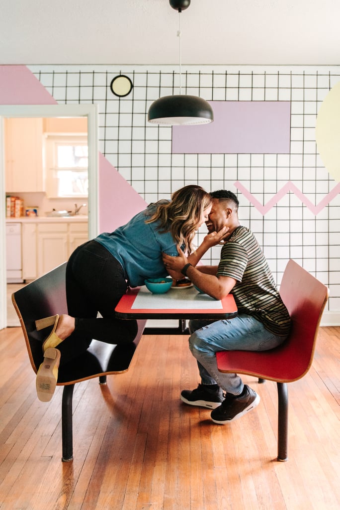 Retro '80s and '90s Engagement Shoot