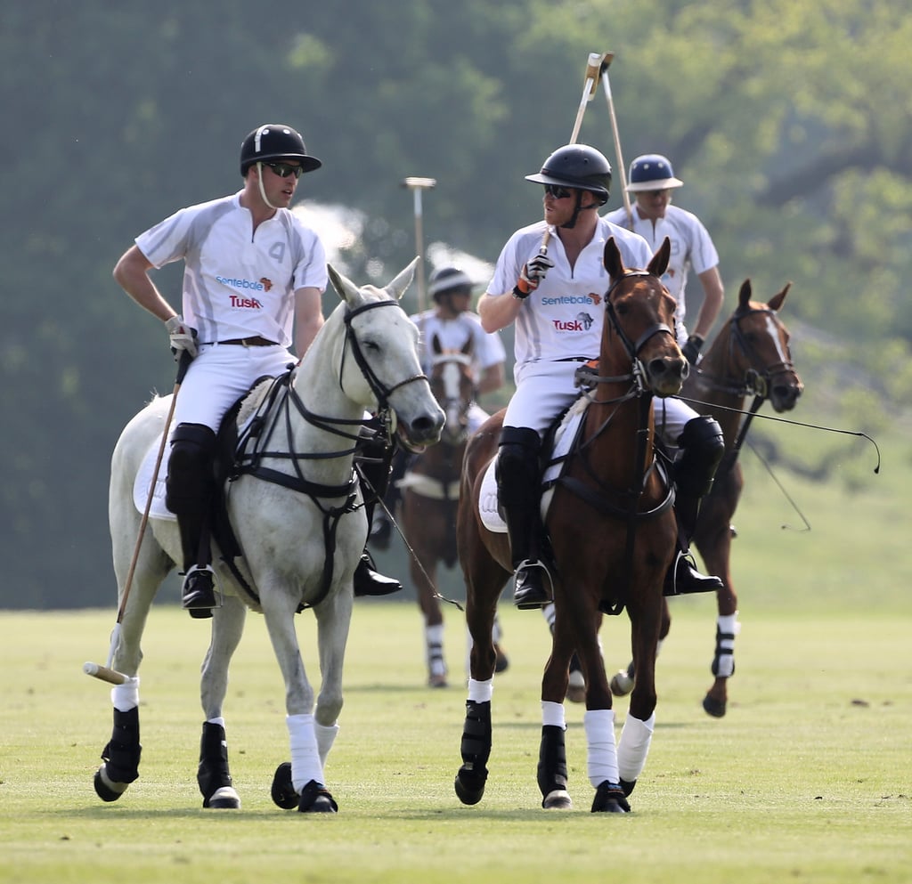 The duo took the polo field during the Audi Polo Challenge in May 2016. The duo took the polo field during the Audi Polo Challenge in May 2016.