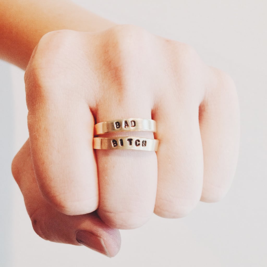 Bad B*tch Stackable Rings ($18)