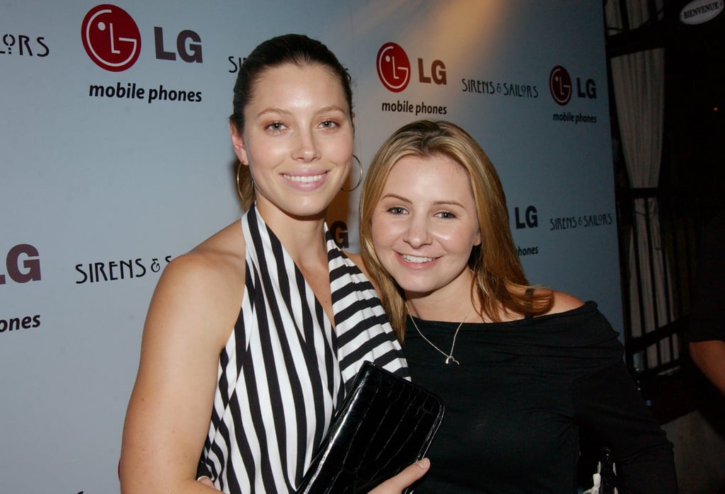 Jessica Biel acted as bridesmaid for her former 7th Heaven costar Beverley Mitchell when she married Michael Cameron in October 2008.
