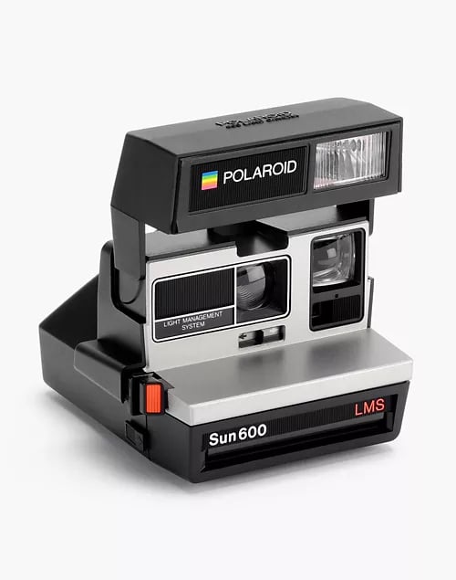 For the Photographer: Retrospekt Polaroid 600 Sun600 LMS Silver and Black Instant Film Camera