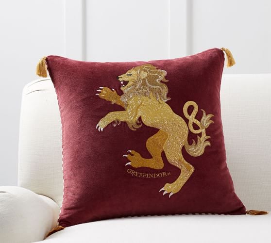 Harry Potter Gryffindor Hogwarts House Pillow